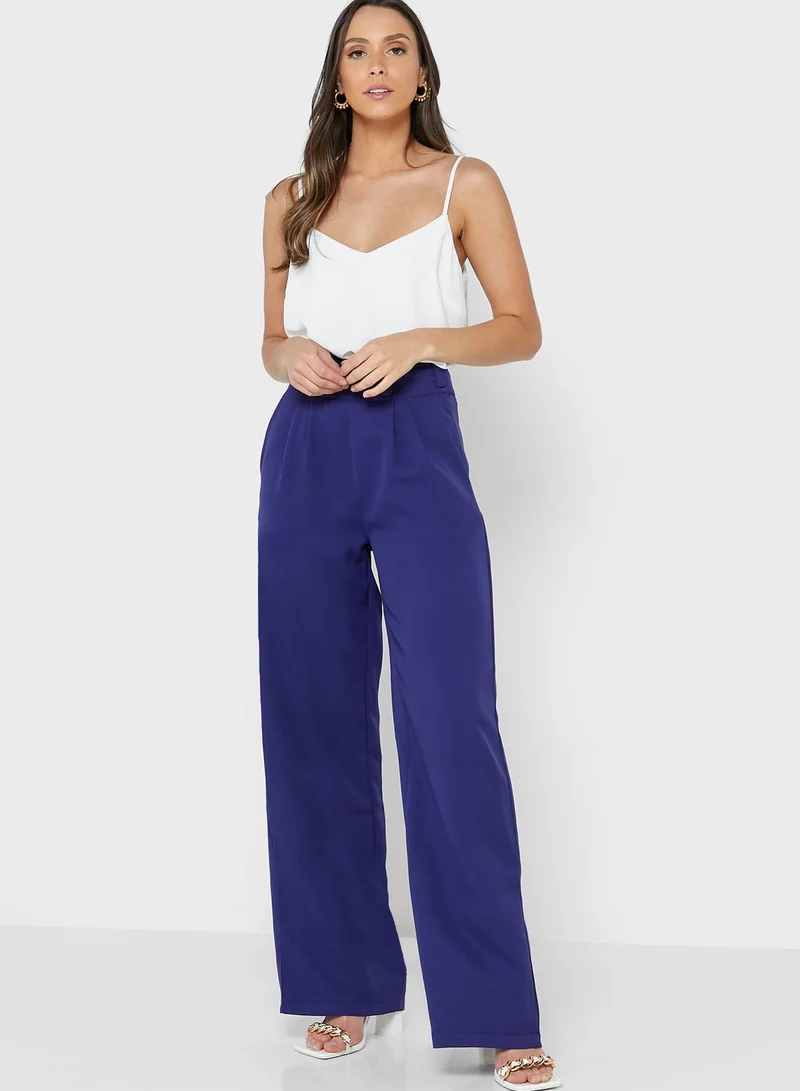 ELLA Button Detail Pants