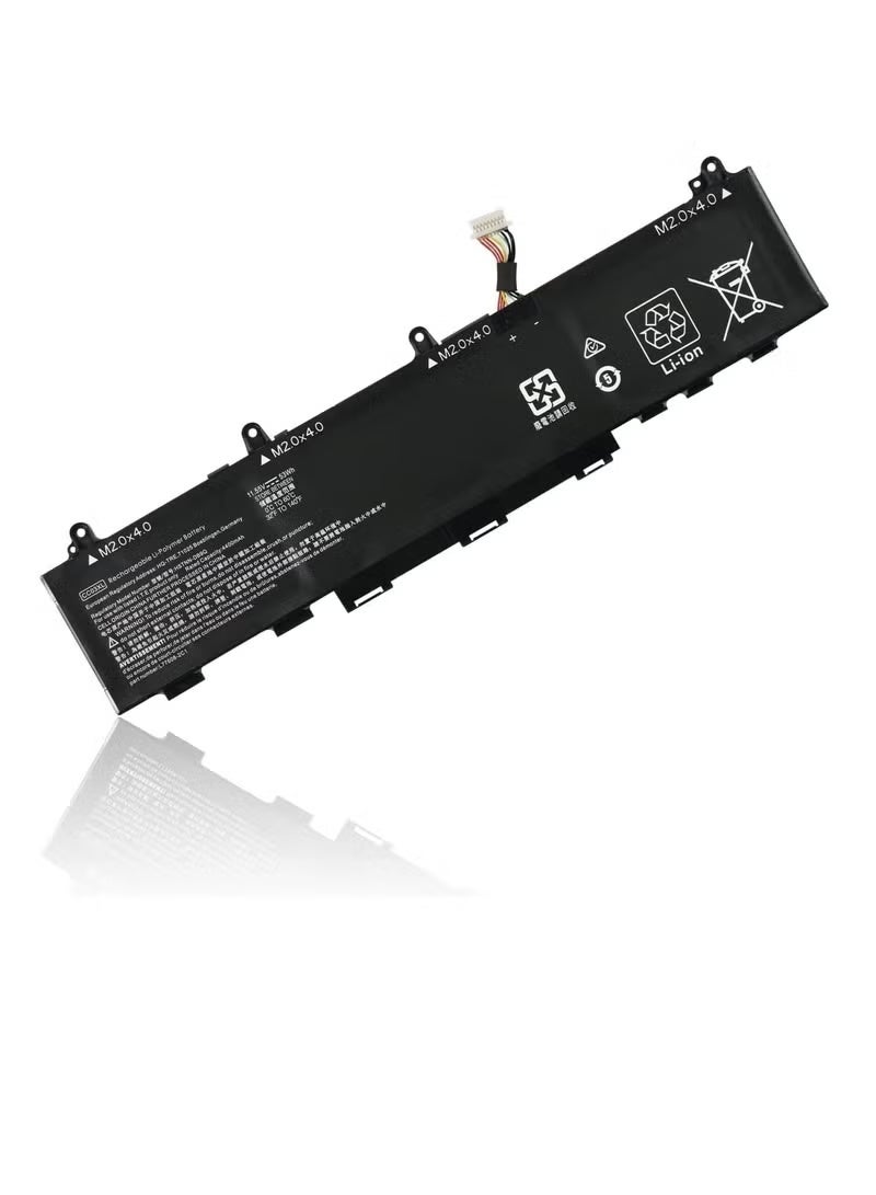 Reacon Battery 53Wh CC03XL CC03053XL-PL Laptop Battery for HP EliteBook 830 835 840 845 G7 G8 Probook 635 Aero G7 G8 ZBook Firefly 14 G7 G8 MT32 Mobile Thin Client L78555-0055-0055-0055 L776 08-421 - Image 1