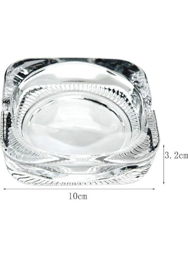 Orchid Glass Ashtray Square, TYG2402