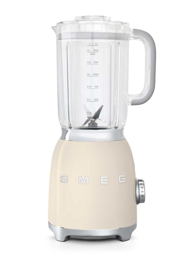 سميج Smeg 50s Retro Style Blender Cream BLF01CRAU - Image 1