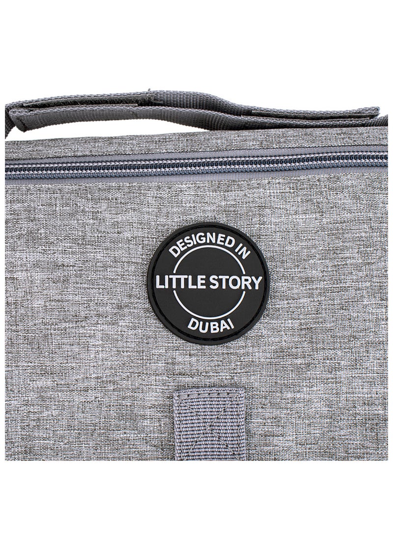 Little Story - Diaper Changing Station Kit - Grey - Image 1