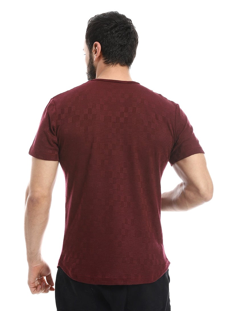 Caesar Mens T- Shirt With Half Sleeves And Round Neck - Image 4