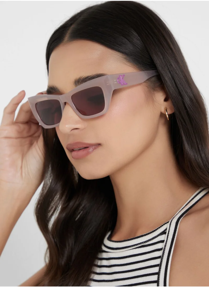 Calvin Klein Jeans Butterfly Sunglasses