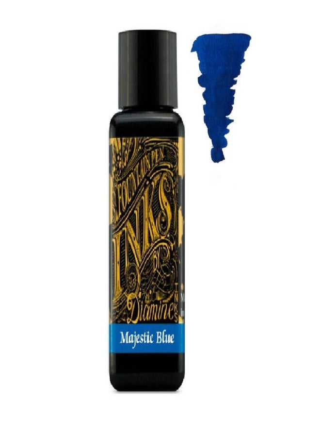 Diamine - 30ml Fountain Pen Ink - 3 Pack - Majestic Blue, Amaranth, Autumn Oak - Image 3