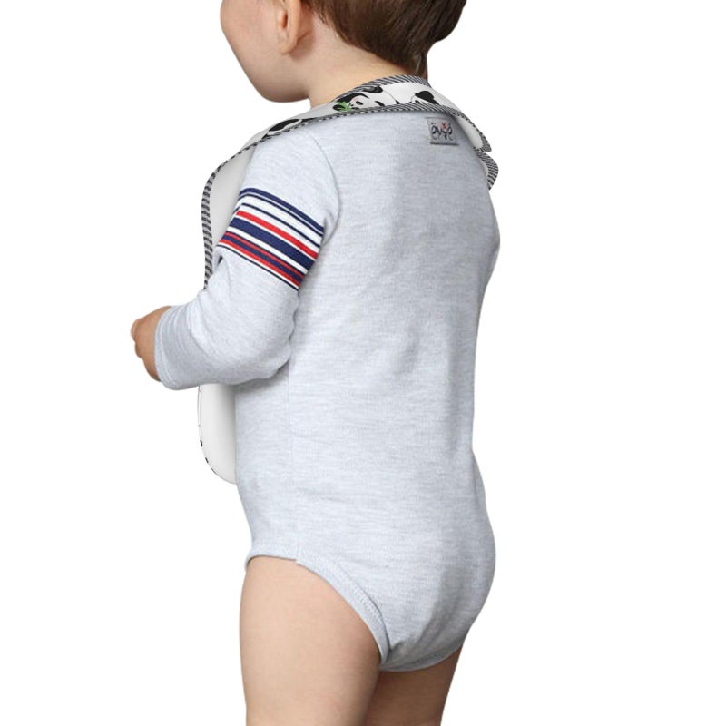 Qwalnely Panda Bibs Baby Stuff 2Packs for 6-24 Months Waterproof Washable Fabric (Panda) - Image 5