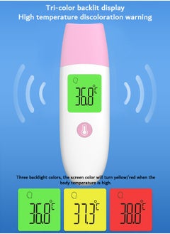 FIRSTAR Non-Contact Forehead and Ear Thermometer, Baby Infrared Digital Thermometer, Fever Alarm Function and Memory Functions  - Image 4