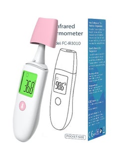 FIRSTAR Non-Contact Forehead and Ear Thermometer, Baby Infrared Digital Thermometer, Fever Alarm Function and Memory Functions  - Image 1