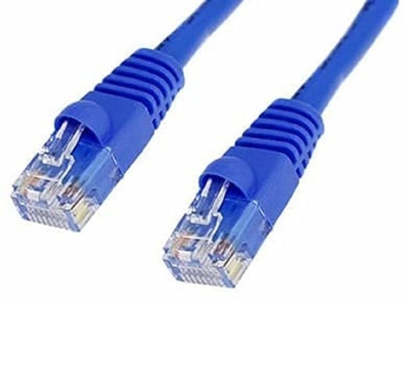 Terabyte 20 Mtr. LAN Cable CAT5/5E Internet Cable Network Cable Ethernet Cable RJ45 LAN Wire High Speed Patch Cable Computer Cable (Blue Cat5) - Image 2