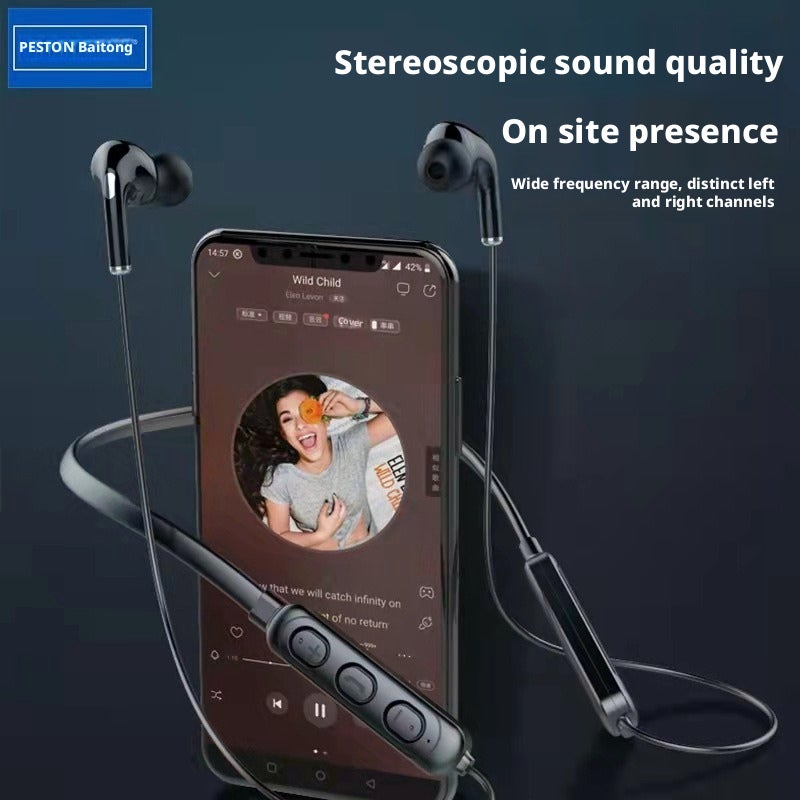 i13 Wireless Neckband Bluetooth 5.0 Headphones - Image 5