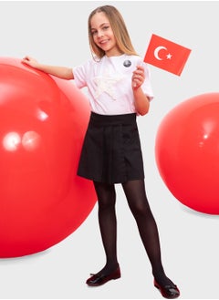 DeFacto Girl Gabardine Regular Fit Skirt  - Image 4