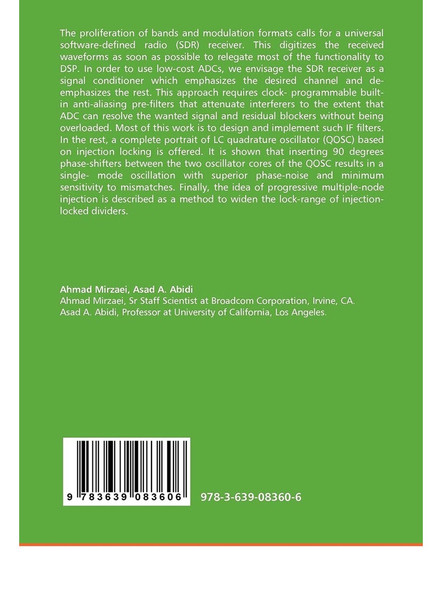 VDM Verlag Dr. Mueller E.K. Analysis and Design of IF and RF Circuits for SDR Receivers  - Image 2
