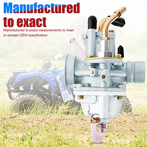 YOFMOO Carburetor Compatible with Polaris Predator Scrambler Sportsman 50 90 E-TON Eton Viper AXL50 RXL50 RXL70 TXL50 Beamer R2 2-Stroke Yamaha Jog 100 90cc 100cc 4DM - Image 5