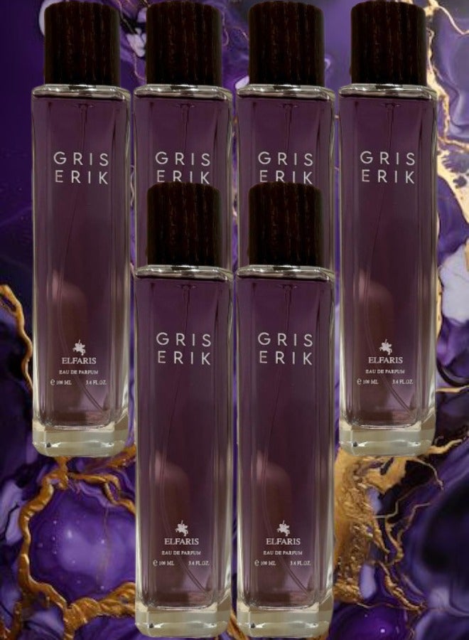 فارس 6 قطع عطر جريس إريك الفارس 100 مل - Image 1