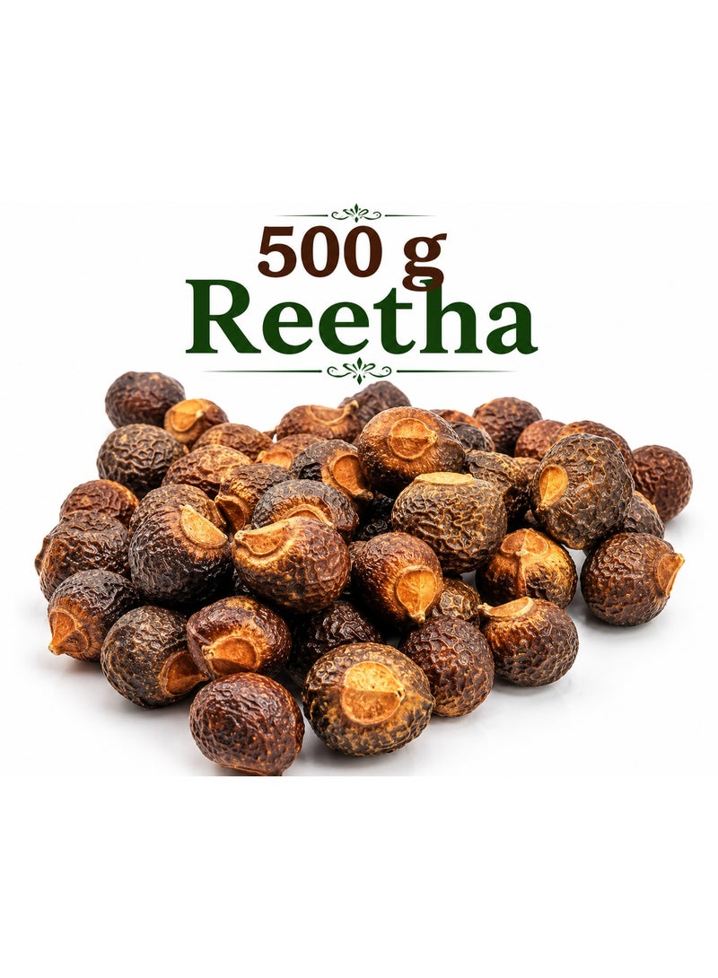 500g Natural Reetha (Soap Nut) – Premium Dried Soap nuts for Hair Care, Laundry & Natural Cleaning