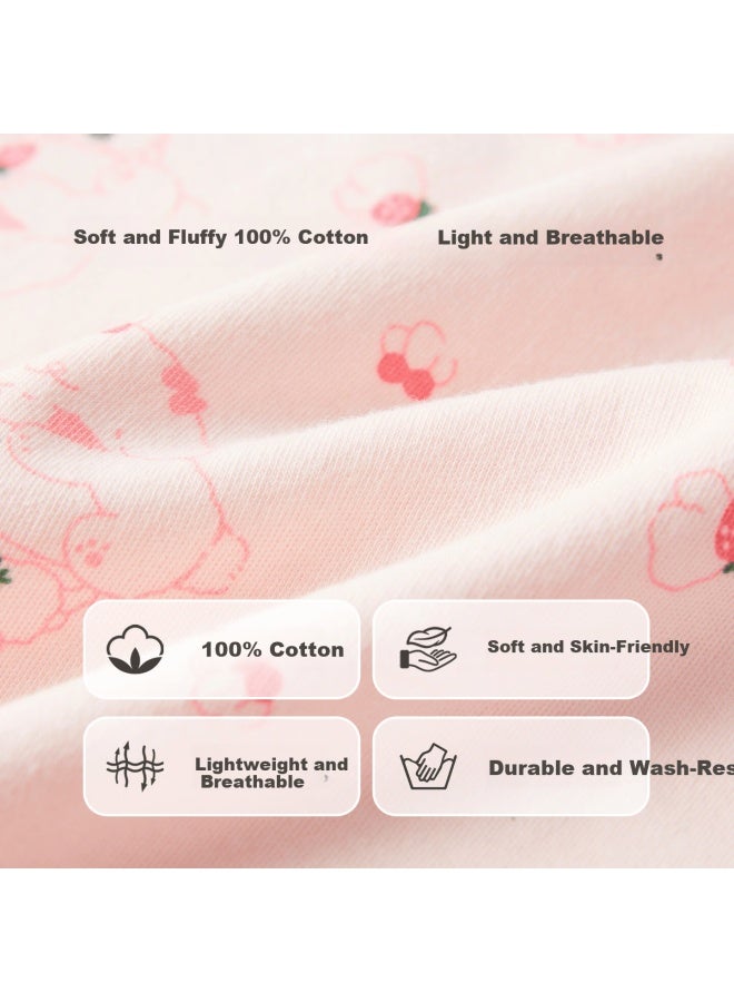 Deesha 7a Antibacterial Thermal Lock Half Turtleneck Girls' 40s Fine Spun Cotton Underwear Set For Older Children Autumn Top And Bottom Set