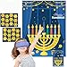 Funnlot Hanukkah Games Pin The Star On The Menorah Chanukah Party Decorations - Image 3
