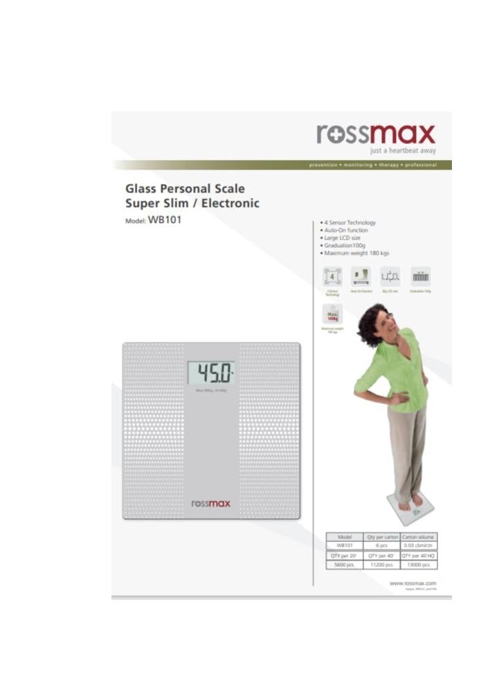 روزماكس ميزان الوزن روسماكس WB101 - Image 3