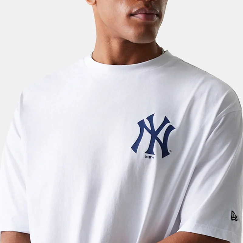 NEW ERA White MLB New York Yankees Food Graphic T-Shirt for Men | Best Price UAE