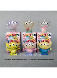7 Disney Strawberry Bear Stiffy Mickey Mouse Eternal Flower Modeling Blind Box Gashapon Doll Hand-made Toy-Color:6 Three-eyed Children (please Take A Multiple Of 6, Send A Complete Set Of 6 Directly) Do Not Ship