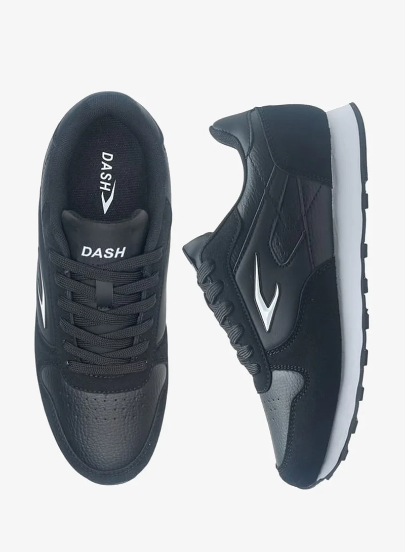 Dash Womens Panelled Sports Shoes With Lace-Up Closure