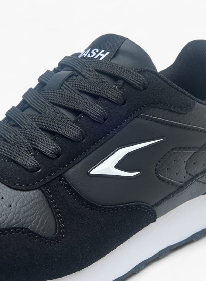 Dash Womens Panelled Sports Shoes With Lace-Up Closure - Image 4