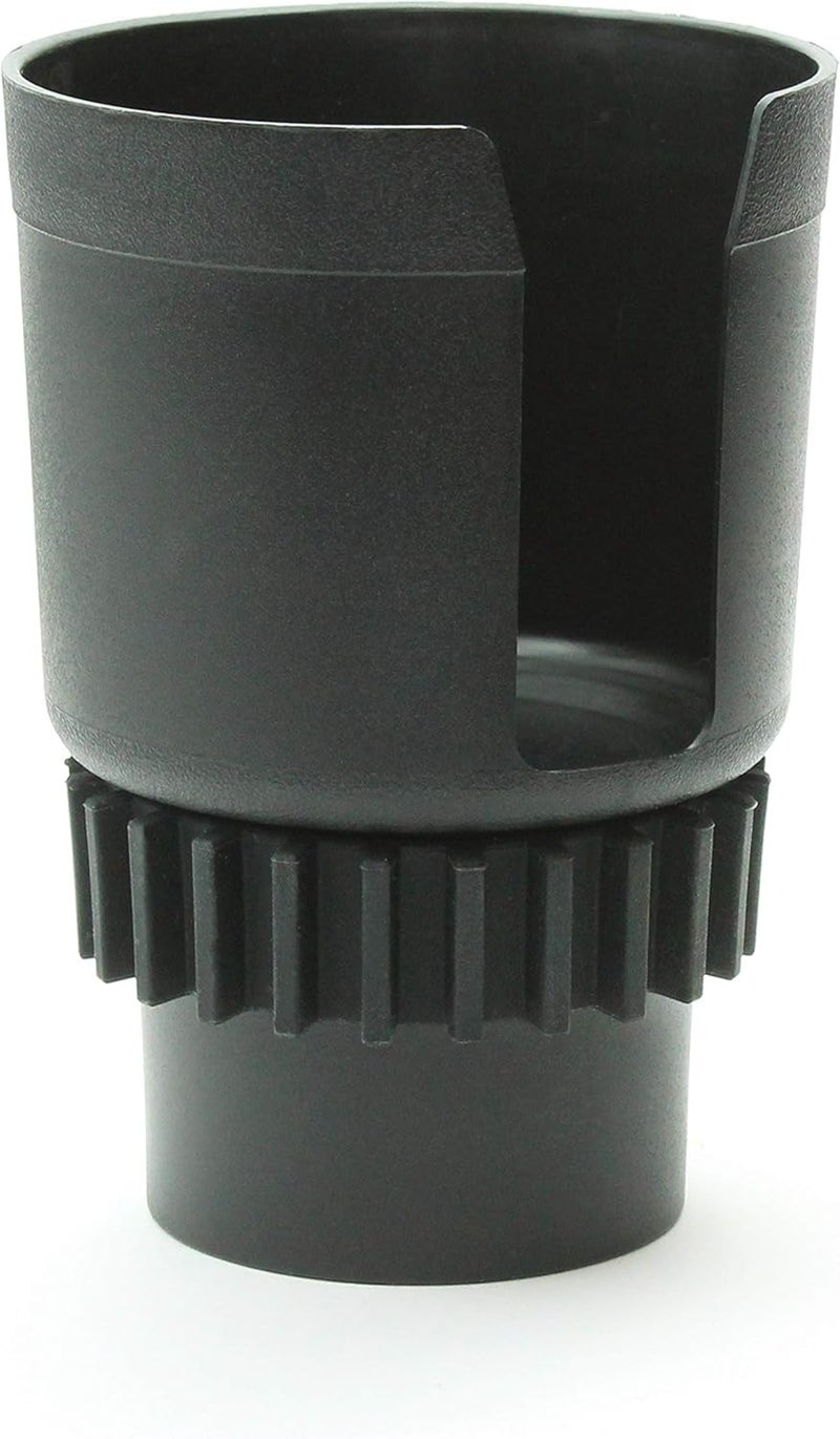 Gadjit Cup Keeper 20 Cup Holder Adapter wBase Band for 18 20 21 24 oz Hydro Flasks 12182030 oz Yeti Tumbler Coffee  Travel Mugs with Bottoms Base UP to 325 in Diameter Black - Image 1