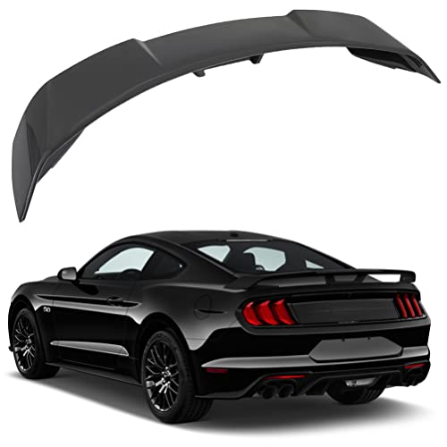 SCITOO Spoiler Wing GT Style Fits for 2015-2020 for Ford Mustang Coupe ABS Glossy Black Rear Trunk Spoiler Wing - Image 1
