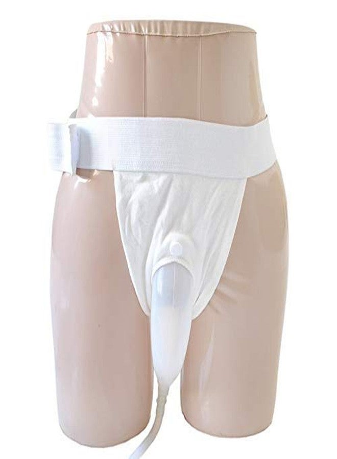 RAJry Urinal for Men, Urine Collect Bag, Reusable Silicone Urine Collector Portable Wearable Male Urinary Drainage Bag System for Adults 2000 Ml - Image 1