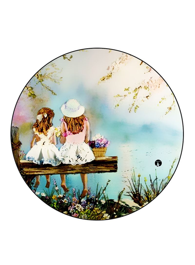 RKN Girls Printed Mouse Pad Multicolour