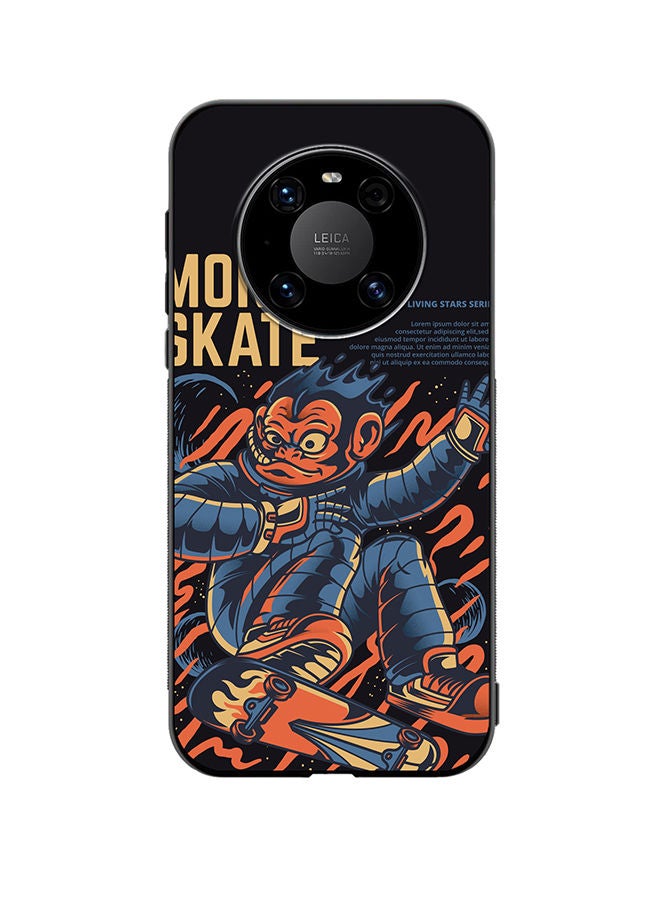 VR CREATIVE Protective Case Cover For Huawei Mate 40 Skate Monkey Design Multicolour - Image 1