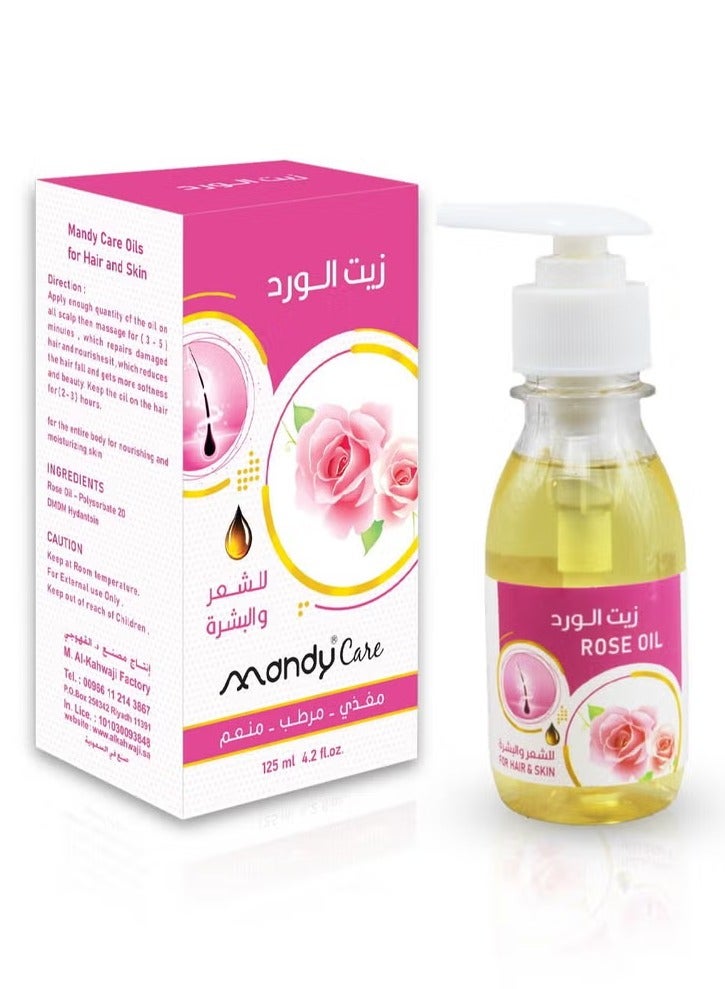 Mandy Care Rose Oil 125 ML - Image 1