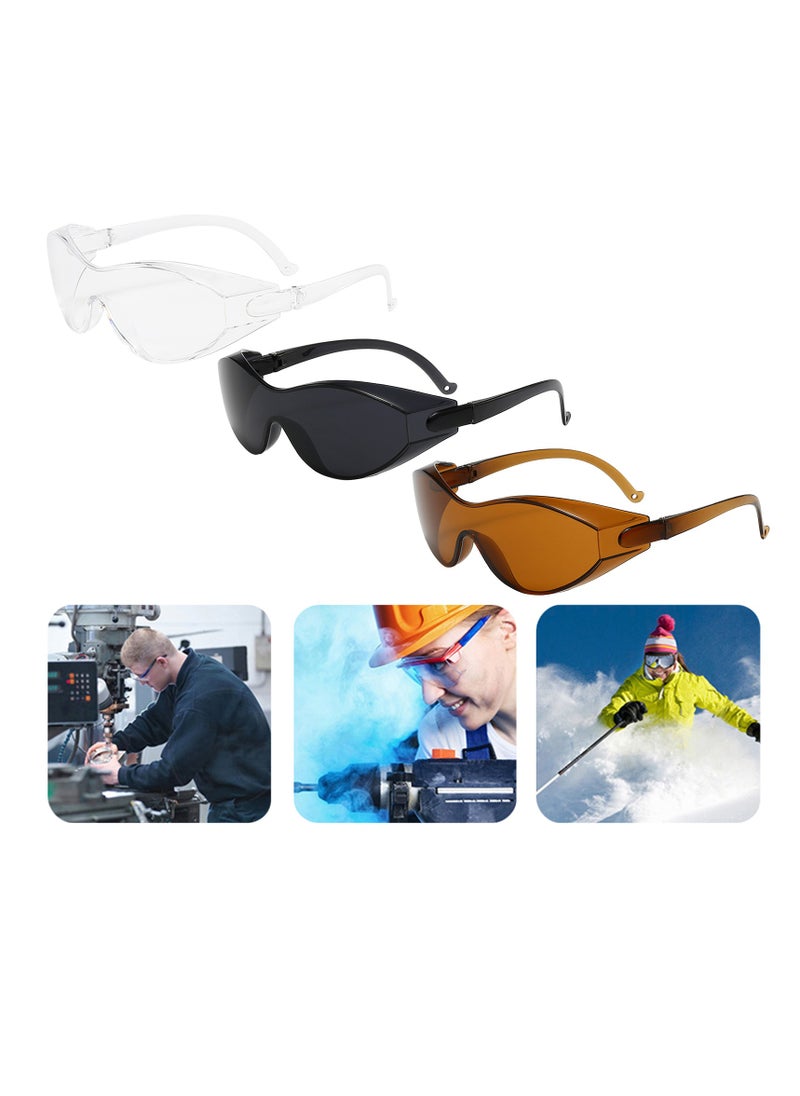 One-piece cycling goggles laser protective goggles