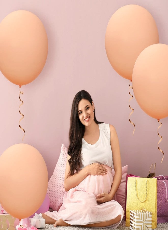 Threan 6 Pcs 36 Inch Balloons Blush Pink Big Large Giant Latex Balloons for Birthday Baby Shower Wedding Party Festival Event Carnival Decor - Image 5