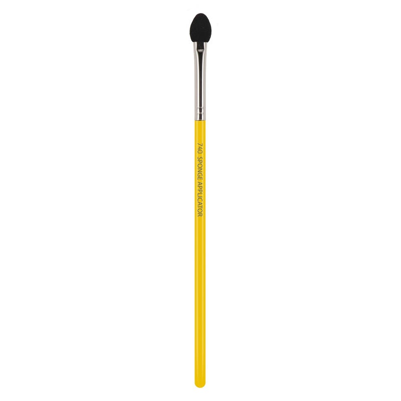 Bdellium Tools Professional Makeup Brush - Studio Series 740 Sponge Applicator - With Soft Rubycell Foam, For Pristine Application of Powder (Yellow, 1pc) - Image 3