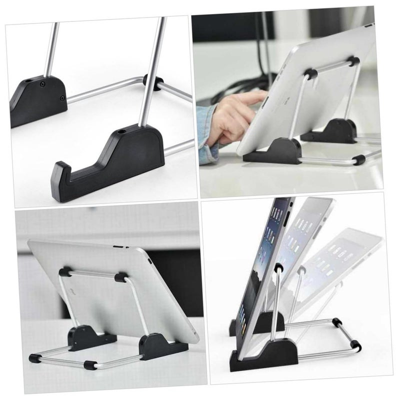 Adjustable Tablet Stand Holder for 7 to 13 Inch Tablets Black for Office and Home Use - Image 5