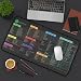 Designfullprint Python Cheat Sheet Desk Mat for Software Engineers Hackers and Programmers Quick Key Large AntiSlip Keyboard Pad Mouse Mat KMH - Image 2