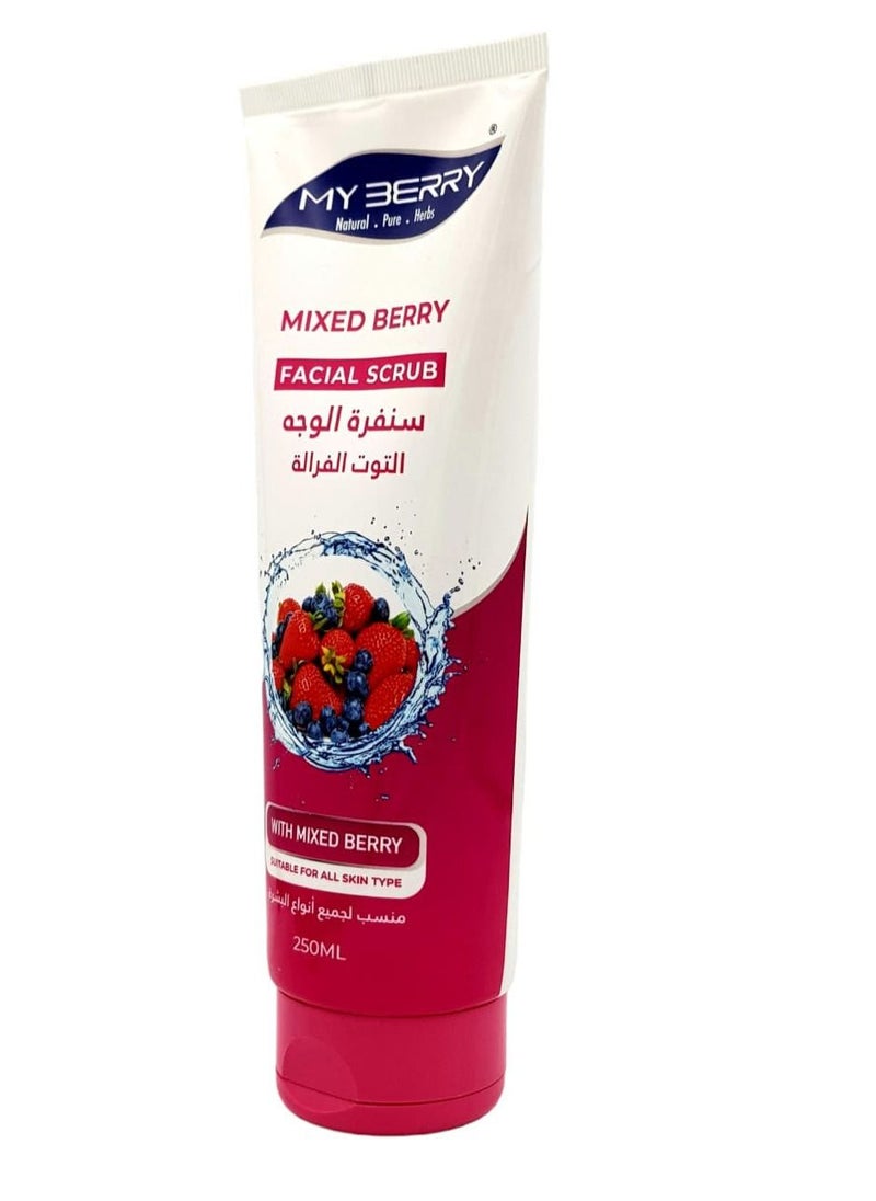 Mixed Berry Facial Scrub 250 ml - pzsku/Z3A5964341925E25F53B4Z/45/_/1682496072/466aad80-e4ff-4c31-9760-6db2f4d96057