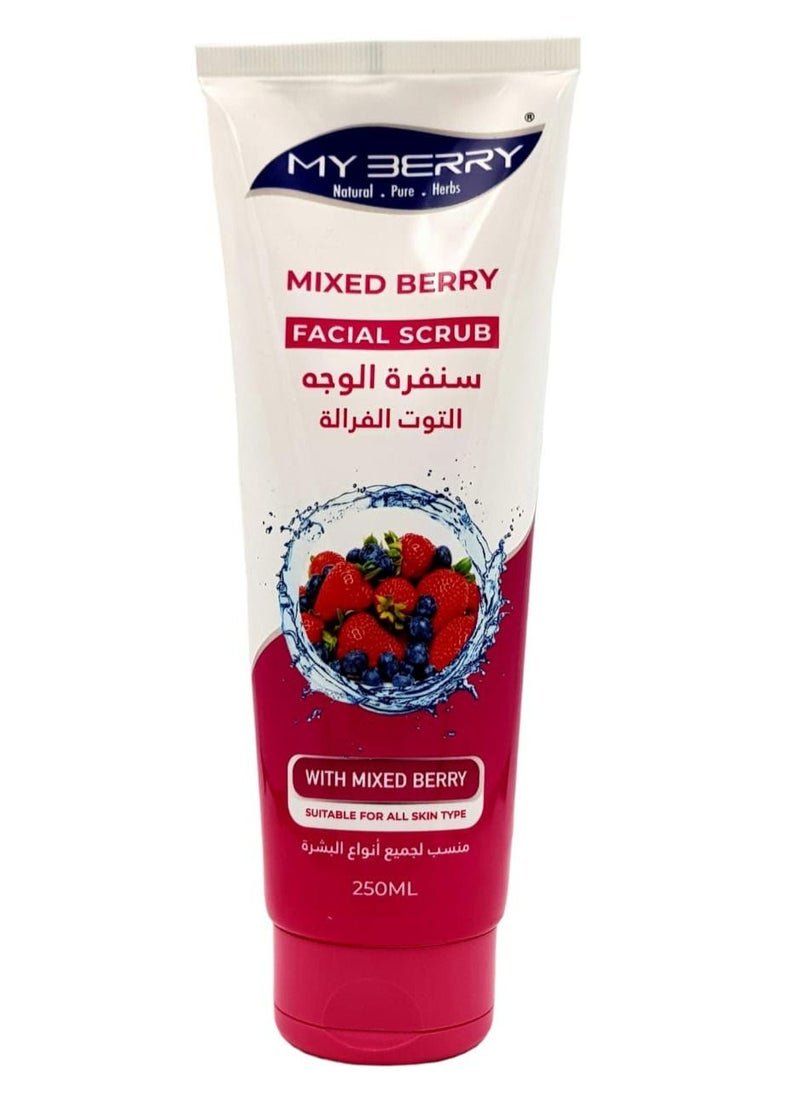 Mixed Berry Facial Scrub 250 ml - pzsku/Z3A5964341925E25F53B4Z/45/_/1682496072/53ace3ae-cb8f-4ca2-be32-cd1955dc0c87