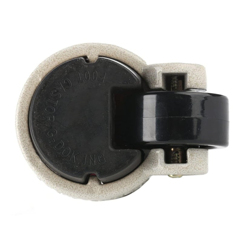 4PCS Heavy Duty Threaded Stem Casters MC Nylon Metal Level Adjustment Roller Wheels - Image 4