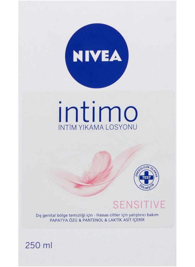 Nivea - Nivea Intimo Sensitive Intimate Wash Lotion 250 ml / 8.3 fl oz - Image 1