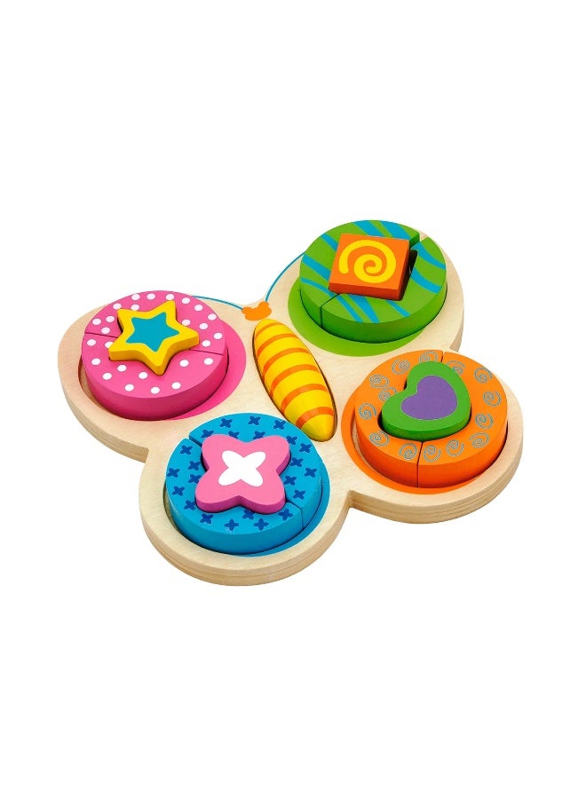 Viga Block Puzzle - Butterfly - Image 2