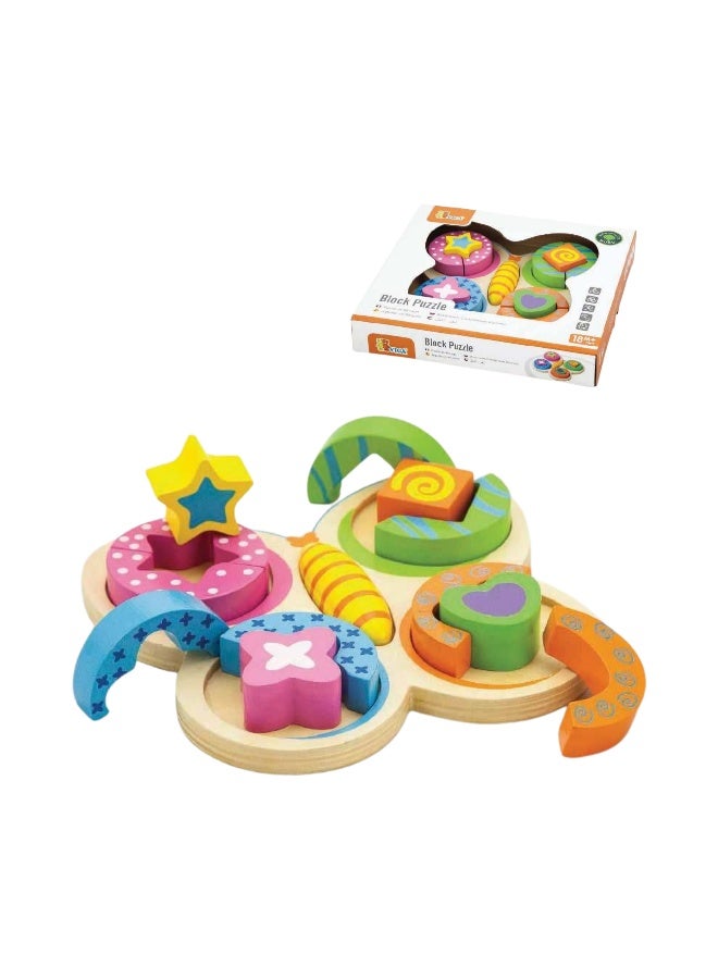 Viga Block Puzzle - Butterfly - Image 1