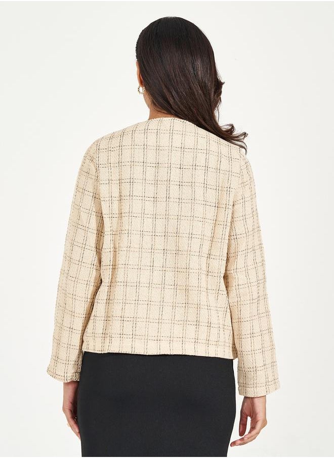 Styli - Regular Fit Tweed Jacket - Image 1