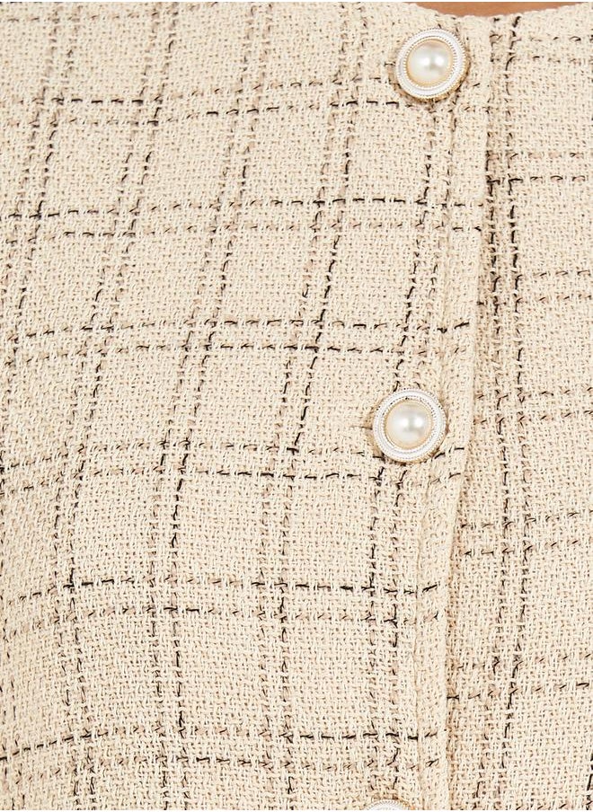 Styli - Regular Fit Tweed Jacket - Image 1