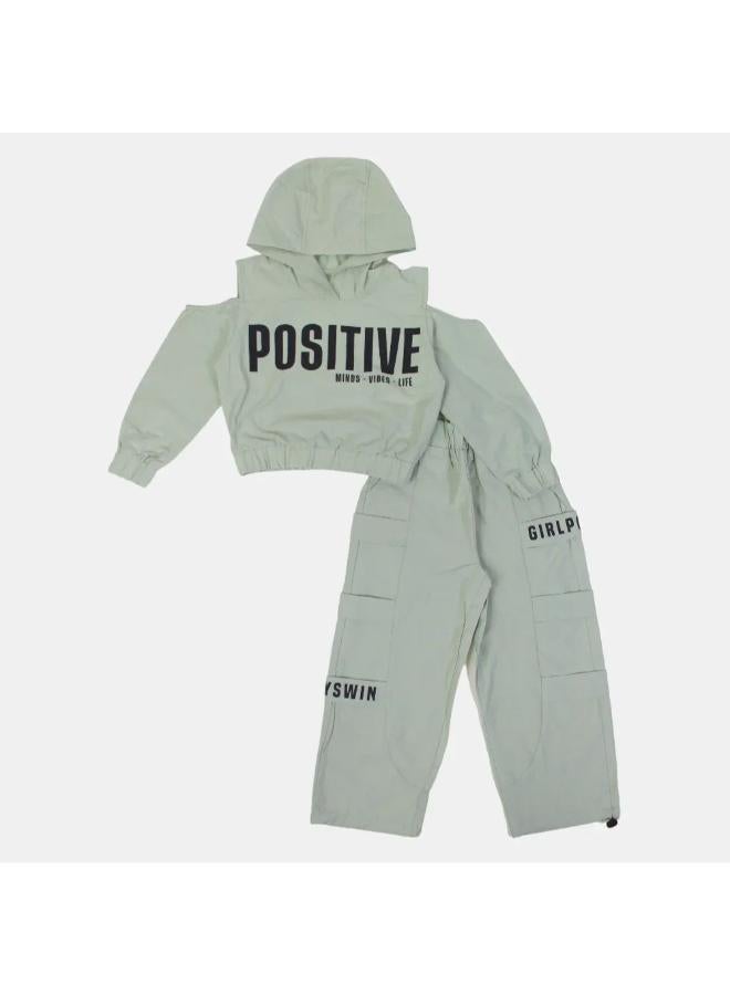 Solang Positive Cotton Long-Sleeved 2-Piece Outfit Set - Image 1