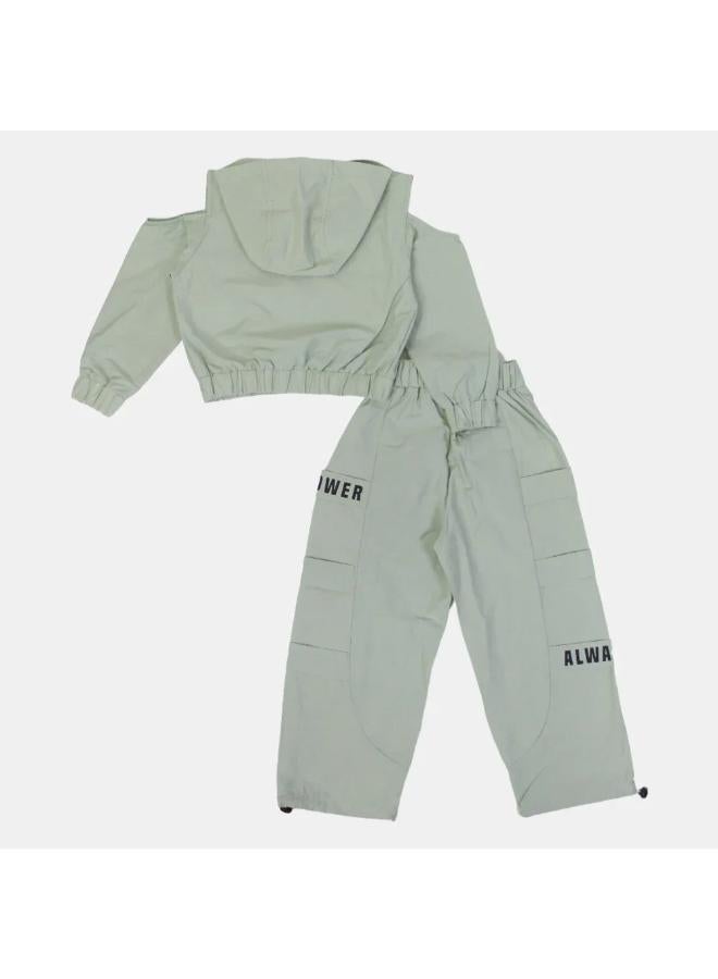 Solang Positive Cotton Long-Sleeved 2-Piece Outfit Set - Image 2