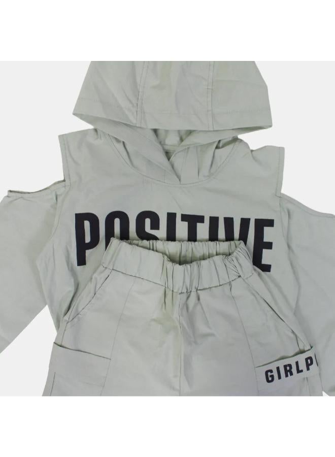 Solang Positive Cotton Long-Sleeved 2-Piece Outfit Set - Image 3