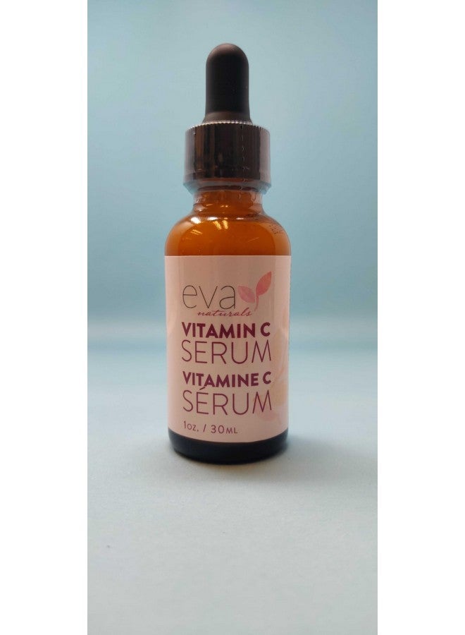 إيفا ناتشورالز سيروم فيتامين سي 20% للوجه، سيروم فيتامين سي النقي للوجه لعلاج التجاعيد وحب الشباب وجفاف البشرة والبقع الداكنة - سيروم فيتامين سي للوجه (1 أونصة) - Image 4