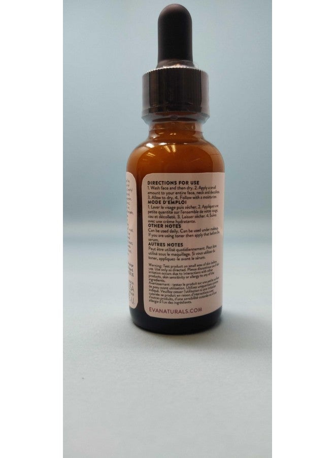 إيفا ناتشورالز سيروم فيتامين سي 20% للوجه، سيروم فيتامين سي النقي للوجه لعلاج التجاعيد وحب الشباب وجفاف البشرة والبقع الداكنة - سيروم فيتامين سي للوجه (1 أونصة) - Image 3