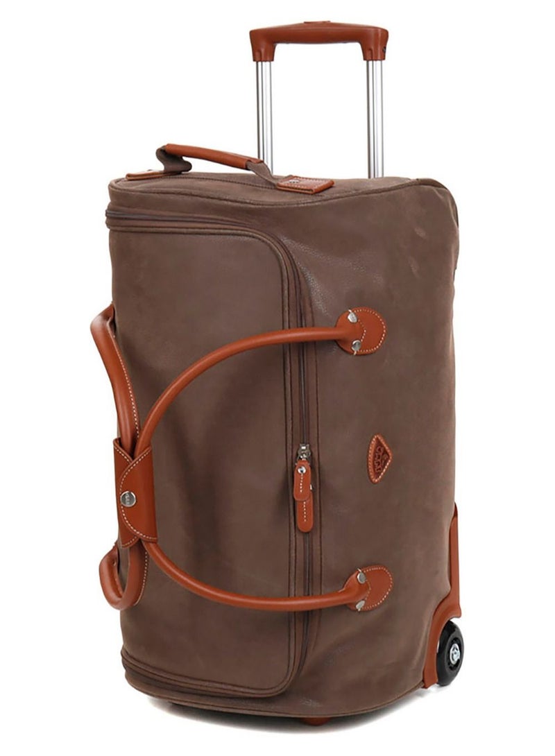 جامب Uppsala Duffel Trolley Cabin بحجم عجلتين 55 سم بني  - Image 1